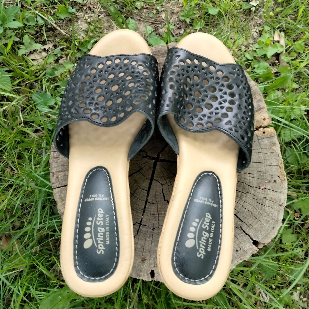 ⬇️ Price Drop!⬇️ Spring Step Wedge Sandals in size 40